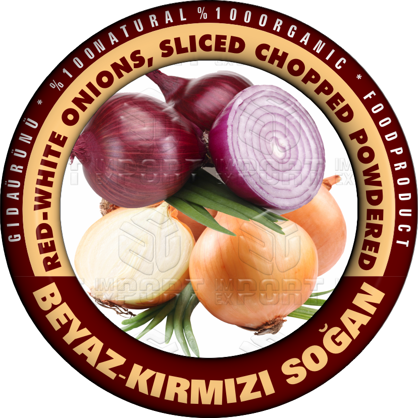 WHITE - RED  ONION