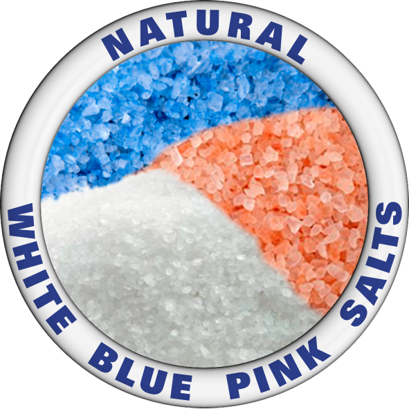 WHITE & BLUE & PINK SALTS