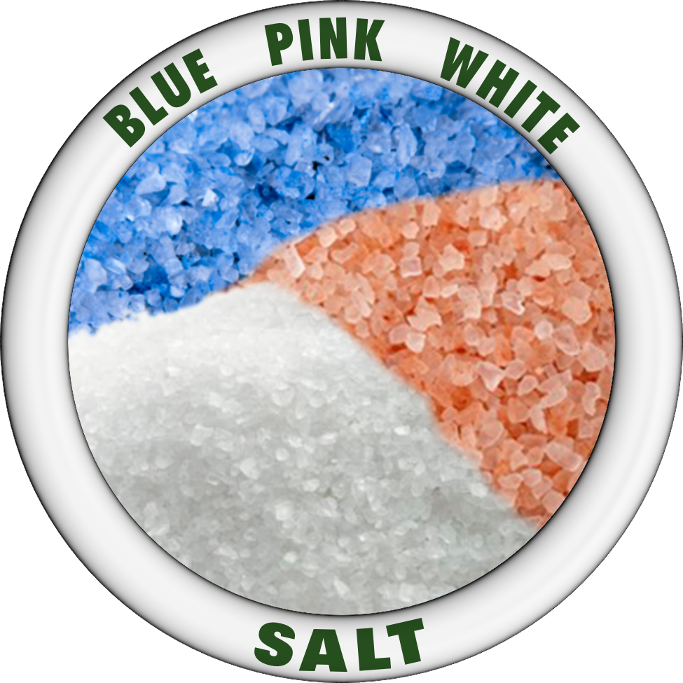 WHITE BLUE PINK SALT